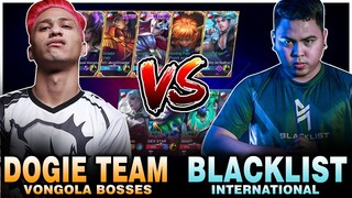 VONGOLA BOSSES (Dogie Team) vs. BLACKLIST ITNL ~ MOBILE LEGENDS PH