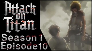 MY PARENTS REACT TO ATTACK ON TITAN - Season 1 Episode 10