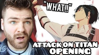 First Time Reacting to "ATTACK ON TITAN Openings" | SIM - UNDER THE TREE | New Anime Fan!
