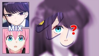 menggabungkan dua waifu jadi satu - Hitori gotou x Komi Shouko