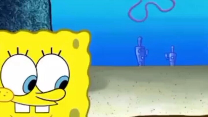Spongebob Squarepants bertemu dengan plankton