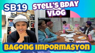 SB19 - Stell Birthday Game | VLOG | REACTION