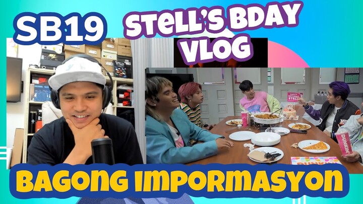 SB19 - Stell Birthday Game | VLOG | REACTION