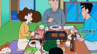 A barbecue meal by Uncle Xiaozhi, the stingiest man in Crayon Shin-chan, will make you question your