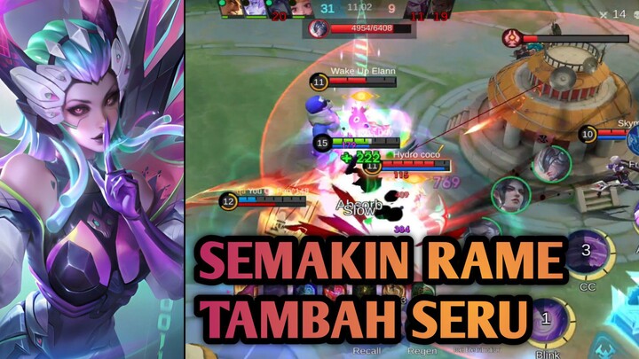 ALICE BAR BAR SAMPAI MASUK TURET | GAMEPLAY ALICR MLBB