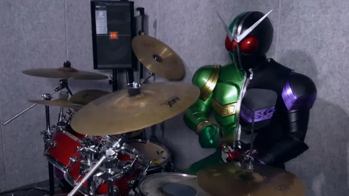 Cosplay&Play <W-B-X ~W-Boiled Extreme> with drum|<Kamen Rider Double>