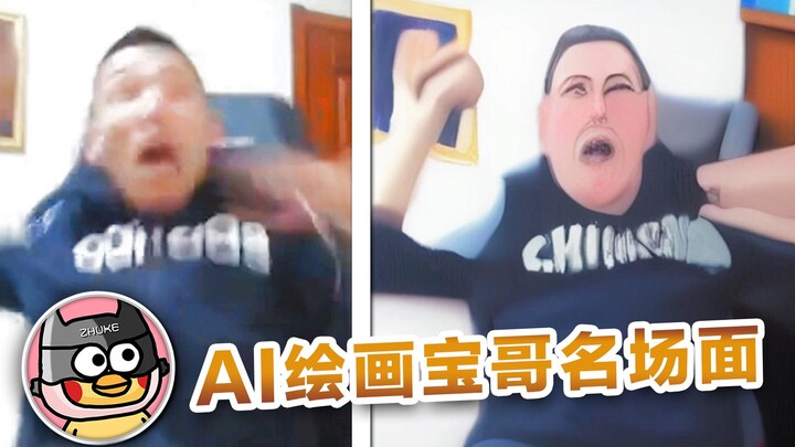 【Xuxu Baby】Bao Ge’s Legendary Moment, But It’s AI-Generated Art!
