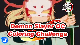 Hmph, Coloring Challenge | Demon Slayer Original Content | SAI2 Coloring_3
