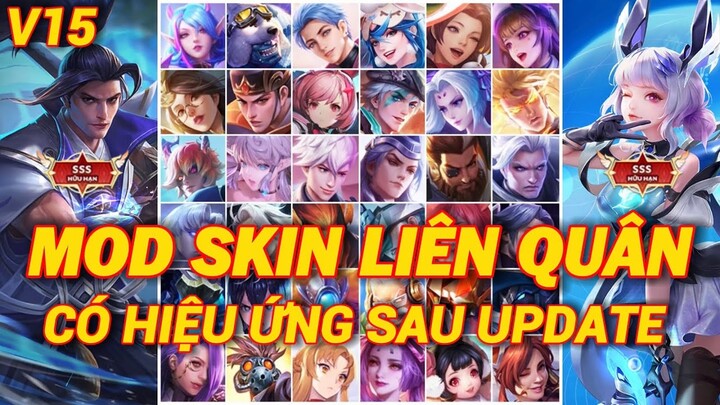 Hướng Dẫn MOD Skin Liên Quân Có Hiệu Ứng Sau Cập Nhật 17/8 Mùa 3 S23 Mới Nhất - VER15