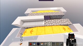 [Minecraft] The first stone machine for young people! Newbies say it's so good! No slime balls, no c