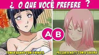 O QUE VOCÊ PREFERE EM NARUTO SHIPPUDEN? JOGO DE DECISÕES DE NARUTO! #2