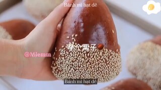Bánh mì hạt dẻ siêu hấp dẫn 💕