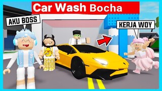 Aku Dan Adiku Terpaksa Harus Menjadi Tukang Cuci Mobil Di Roblox Brookhaven ft @Shasyaalala