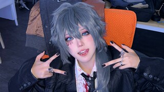 [Shiina Danki cos] 《กัดฉัน》แต่งหน้าแวมไพร์ 👻เต้นฟลิปช็อตตรงๆ/มันเป็นครั้งสุดท้ายจริงๆ ที่จะกัด T^T