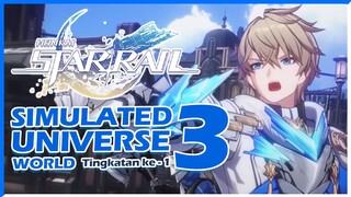Tips Simulated Universe world 3 Tingkatan 1 Gepard Boss Fight I Honkai Star Rail Indonesia I