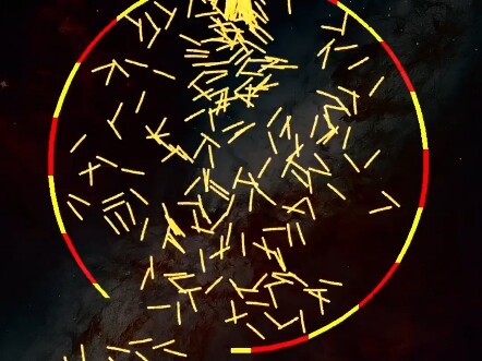 幂运算 每逃离一根炸薯条便会奖励两根，直到袋子装满 #几何图形