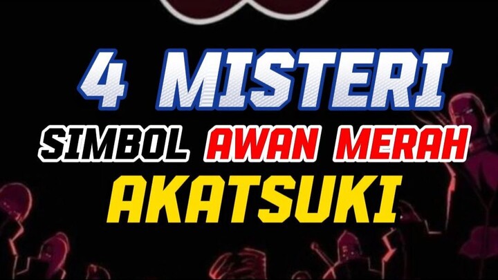 MISTERI DIBALIK SIMBOL AWAN MERAH AKATSUKI‼️ #shorts