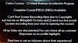 Carlos Corona course - 12-Week Business Accelerator Program download