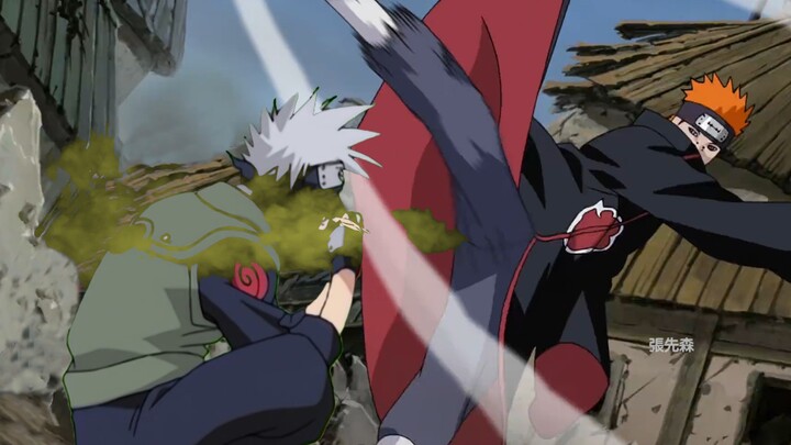 Ninja đánh rắm Kakashi VS Payne, Payne đánh rắm, nhưng Kakashi phản công bằng Millennium Kill, đánh 