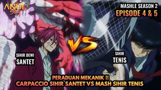 MASH SIHIR TENIS VS CARPACCIO LUO YANG SIHIR SANTET !!! MASHLE S2 EPISODE 4 & 5