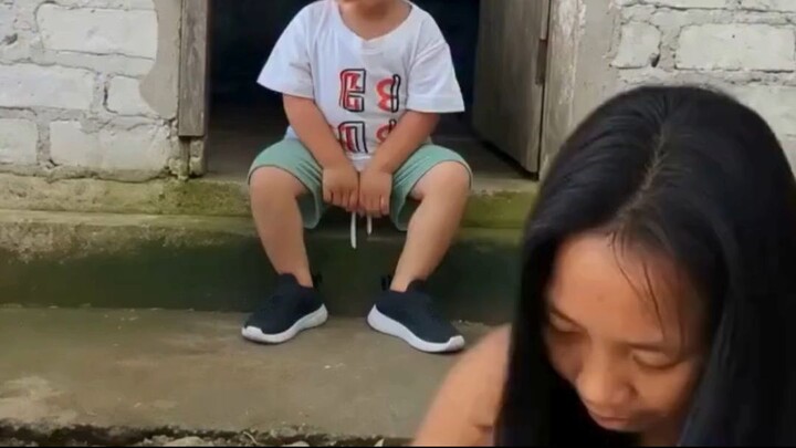 It's hard to stop laughing at the kid's antics!  The end is completely unexpecte
