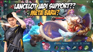 LANCELOT JADI SUPPORT?? HAJARLAH... FT RRQ TEAM DAN E7