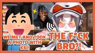 Mysta's Reaction When His Friends Met and Took a Photo with KSI [Nijisanji EN Vtuber Clip]