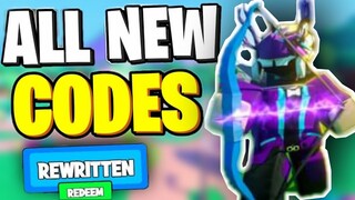 All New *WORKING* Codes in Legends Re Written Roblox [10xEXP]