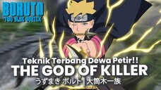 BORUTO TERBARU- TEKNIK TERBANG DEWA PETIR DILAMPAUI BORUTO - TWO BLUE VORTEX HIPOTESA