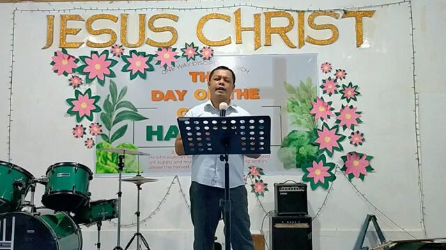 Pastor Junas Catubig, The will of God be known to man.