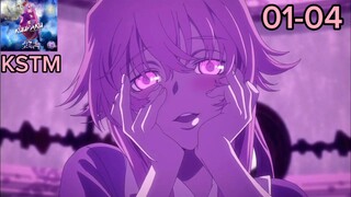Mirai Nikki Nhật kí tương lai tập 01-04 thuyết minh