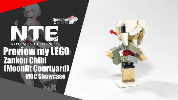 Preview my LEGO NTE: Neverness to Everness Zankou (Moonlit Courtyard) Chibi | Somchai Ud