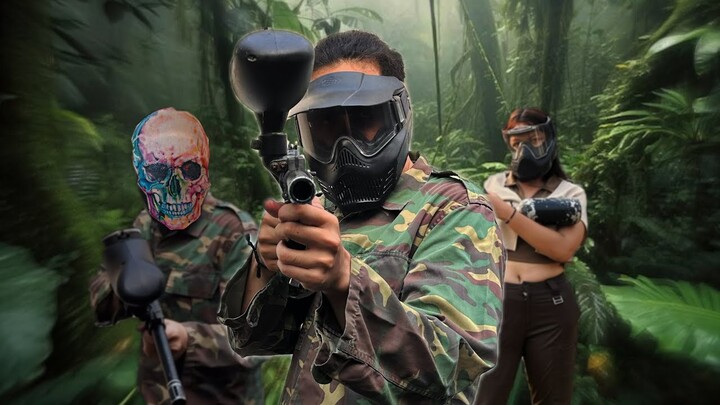 PERTAMA KALI MAIN PAINTBALL.. TERNYATA GINI RASANYA!!!