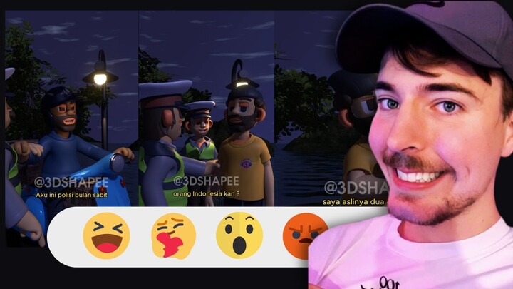 MR BEAST MEREACTION VIDEO SAYA ?!!