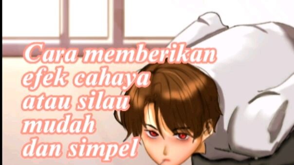 Cara memberikan efek cahaya atau silau di IbisPaint mudah dan simpel