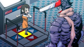 [Manusia Chainsaw] Dongshan Xiaohong menari di depan Chainsaw Man
