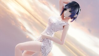 Ye Lan pure white short skirt disturb you