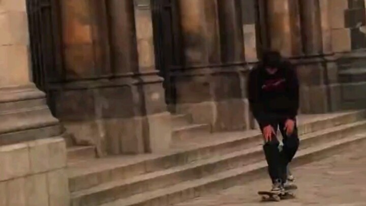 Mash-up of cool skateboarding