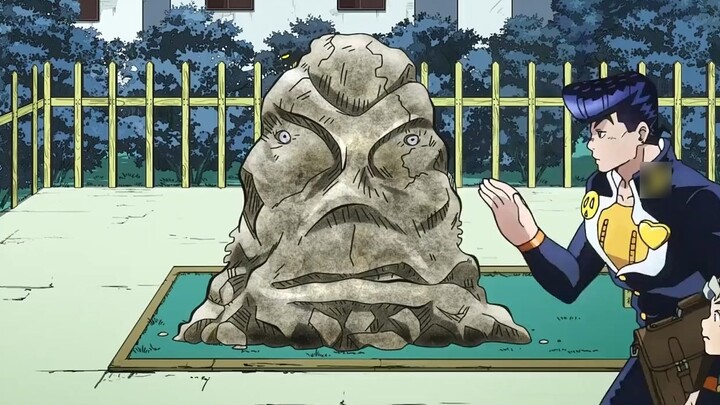 JOJO classic punch-in holy place famous scene, Yo! Angelo