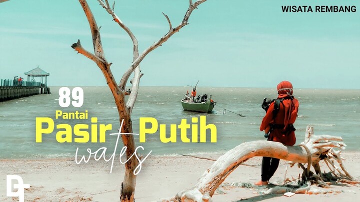 Menikmati Indahnya Wisata Pantai PASIR PUTIH Wates Rembang | Wisata Rembang