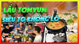 WARZONE NẤU NỒI LẨU BÒ MỸ TOMYUM SIÊU TO KHỔNG LỒ ĐÃI ANH EM | WARZONE VLOG