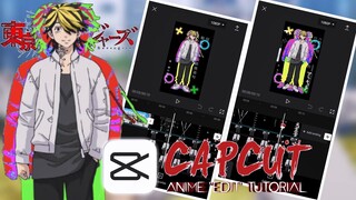 Capcut Anime Tokyo Revengers Edit Tongue Tied Tutorial