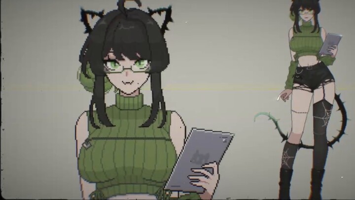 【عرض نموذج Live2D】