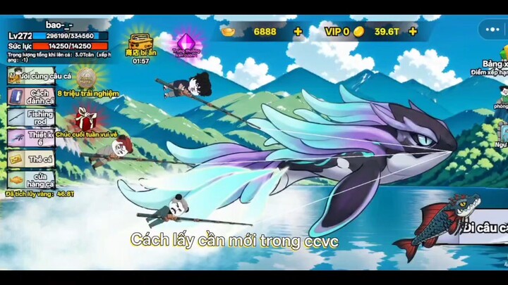 cách lấy cần mới (đăng muộn)