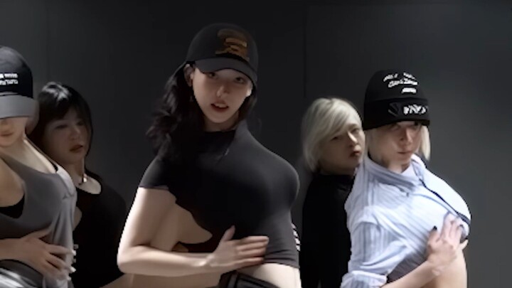 [4K60P] aespa - Yoo Jeong-min, Liu Zhi-min (KARINA) 🎵 Latihan Tari ‘Whiplash’