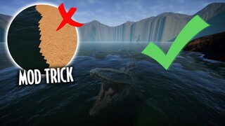 Generate the GOOD, DEEP water ANYWHERE, for Mosasaurus & More | Jurassic World Evolution mod