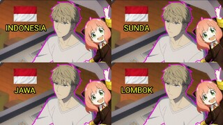 Parody 4 Bahasa || Anya Pilih Ayah atau Damian?