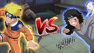 NARUTO vs KIBA - Examenes Chunin | Español Latino ᴴᴰ