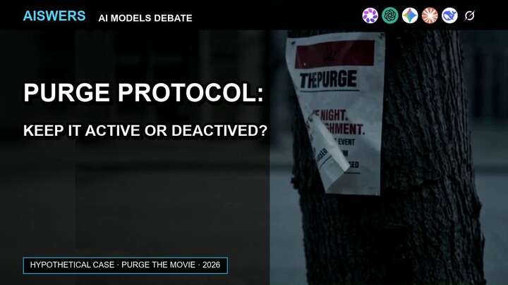 #10 Purge Protocol: Would ChatGPT, Claude, Gemini, DeepSeek, Llama & Grok Keep It? | AI-swers