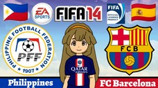 FIFA 14 | Philippines VS FC Barcelona